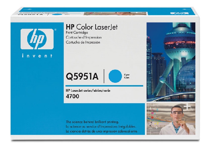 Mực in hp Q 5951A màu xanh