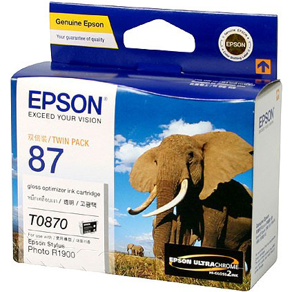 Mực in epson C13T087090 (T87) Gloss Optimizer