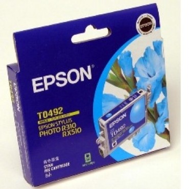 Mực in epson C13T049290 (T0490) màu xanh