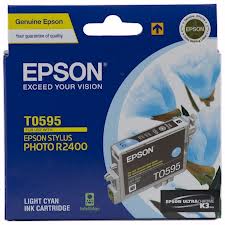 Mực in epson C13T059590 (T059) xanh nhạt