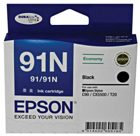 Mực in epson C13T107190 (T91N) màu đen