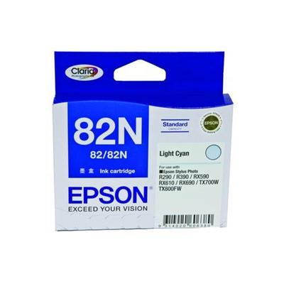 Mực in epson C13T112590 (T82N) xanh nhạt