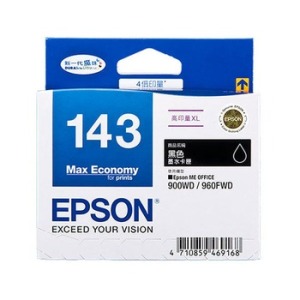 Mực in epson C13T143190 (T143) màu đen
