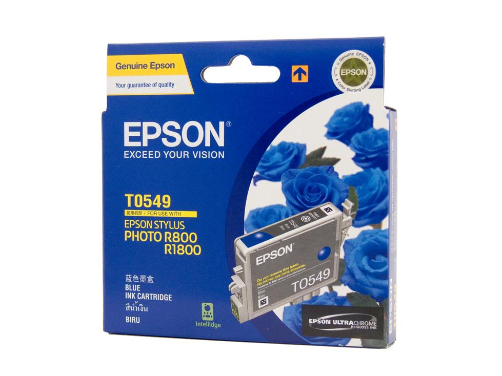 Mực in epson T054990 xanh đậm