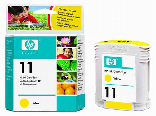 Mực in hp 11 màu vàng