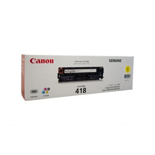 Mực in canon 418 màu vàng