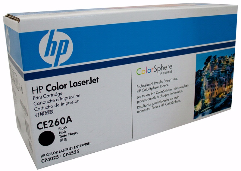 Mực in hp CE260A màu đen